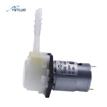 YWfluid Mini bomba peristáltica de alta qualidade 6V / 12V / 24V com motor DC Usada para sucção ou enchimento de transferência de líquido